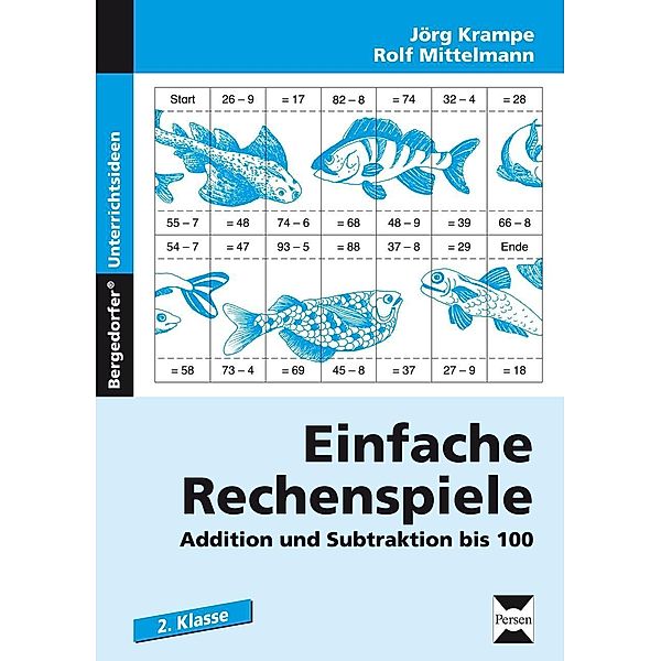 Einfache Rechenspiele, Addition und Subtraktion bis 100, Jörg Krampe, Rolf Mittelmann