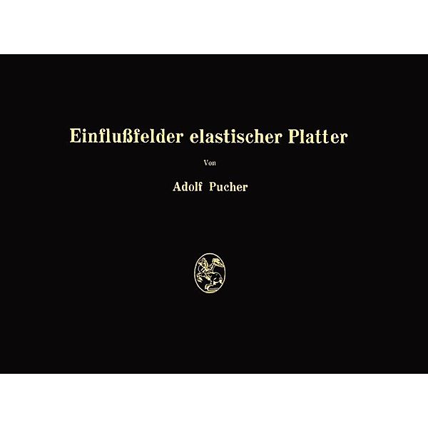 Einflußfelder elastischer Platten, Adolf Pucher