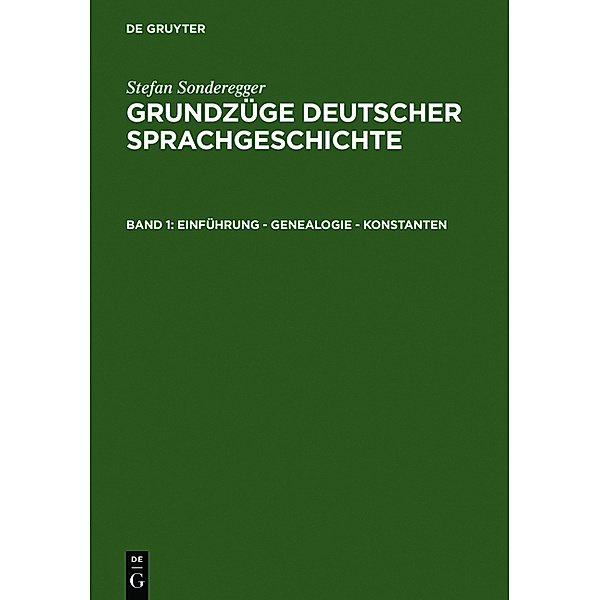 Einführung, Genealogie, Konstanten, Stefan Sonderegger
