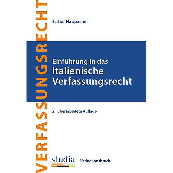 Einführung in das Italienische Verfassungsrecht, Esther Happacher