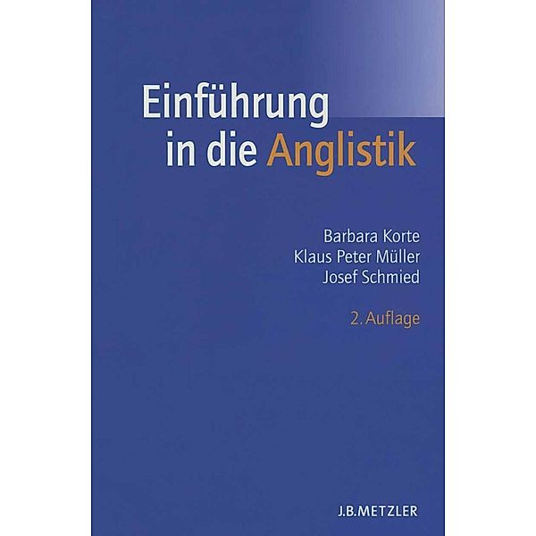 Einführung in die Anglistik, Barbara Korte, Klaus Peter Müller, Josef Schmied