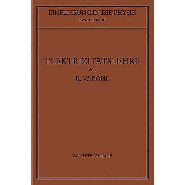 Einführung in die Elektrizitätslehre, Robert Wichard Pohl