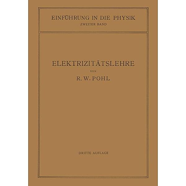 Einführung in die Elektrizitätslehre, Robert Wichard Pohl