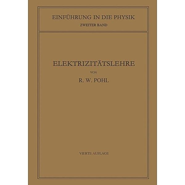 Einführung in die Elektrizitätslehre, Robert Wichard Pohl