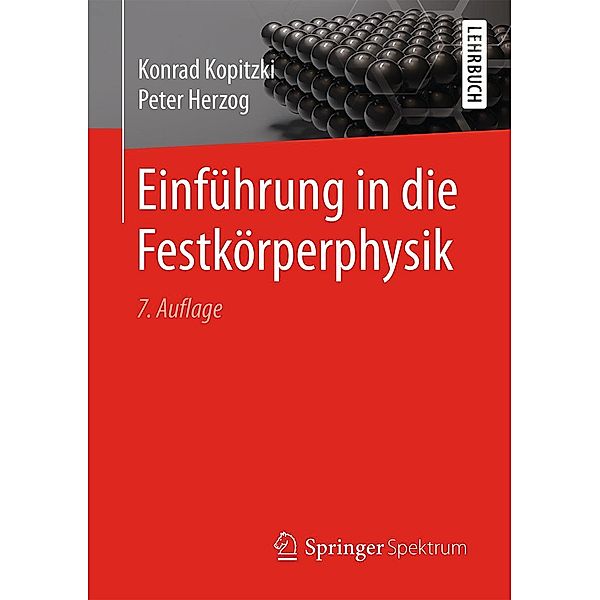 Einführung in die Festkörperphysik, Konrad Kopitzki, Peter Herzog