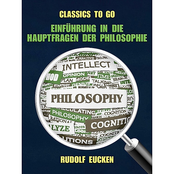 Einführung in die Hauptfragen der Philosophie, Rudolf Eucken