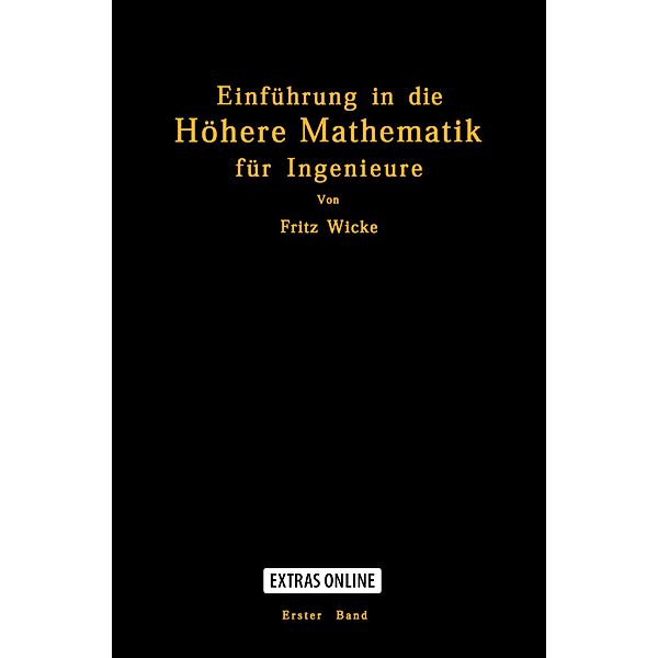Einführung in die Höhere Mathematik, Fritz Wicke