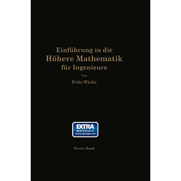 Einführung in die höhere Mathematik, Fritz Wicke