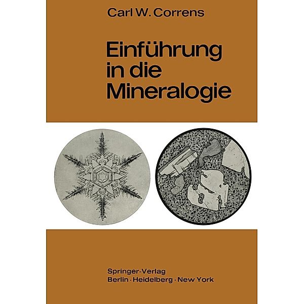 Einführung in die Mineralogie, Carl W. Correns
