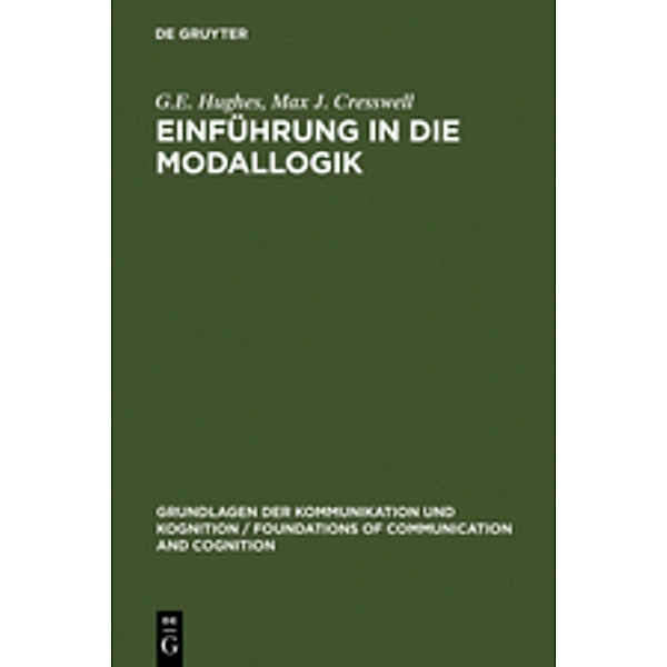 Einführung in die Modallogik, G. E. Hughes, Max J. Cresswell