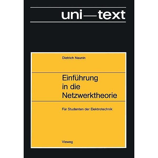 Einführung in die Netzwerktheorie, Dietrich Naunin