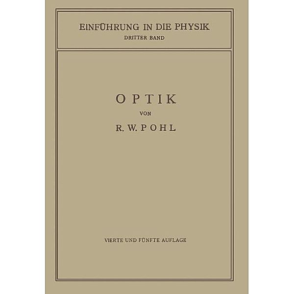 Einführung in die Optik, Robert Wichard Pohl