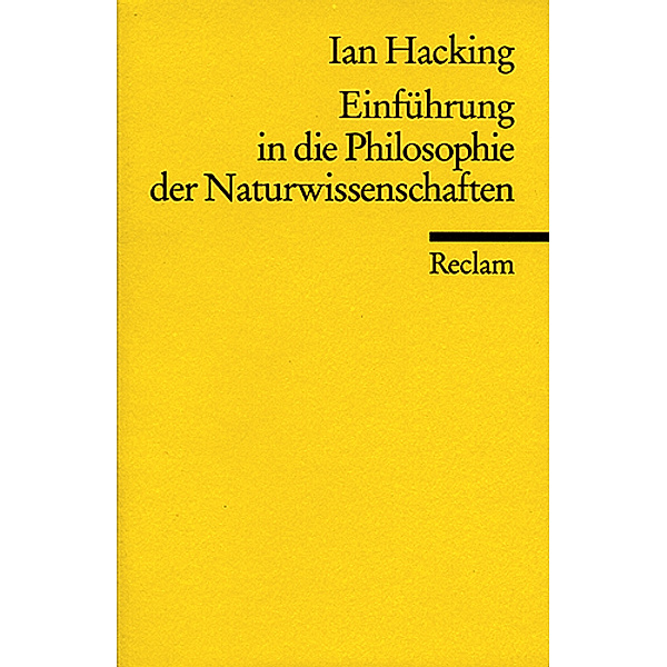 Einführung in die Philosophie der Naturwissenschaften, Ian Hacking
