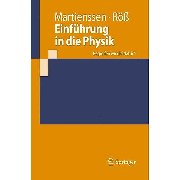 Einführung in die Physik, Werner Martienssen, Dieter Röß