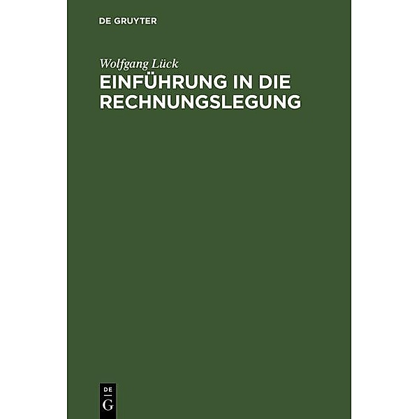 Einführung in die Rechnungslegung / Jahrbuch des Dokumentationsarchivs des österreichischen Widerstandes, Wolfgang Lück