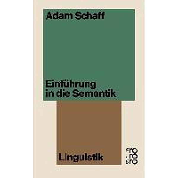 Einführung in die Semantik, Adam Schaff