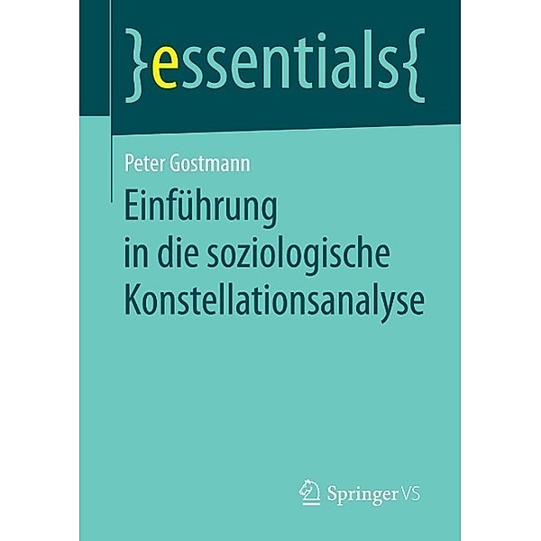 Einführung in die soziologische Konstellationsanalyse / essentials, Peter Gostmann