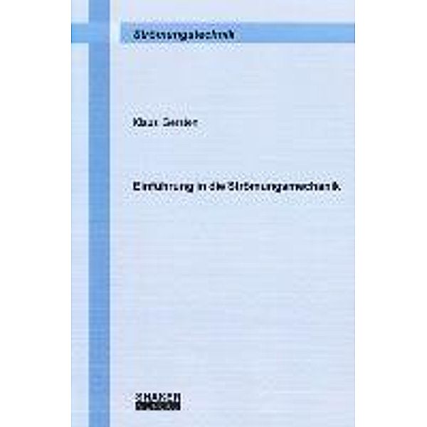 Einführung in die Strömungsmechanik, Klaus Gersten