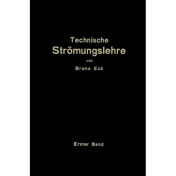 Einführung in die technische Strömungslehre, Bruno Eck