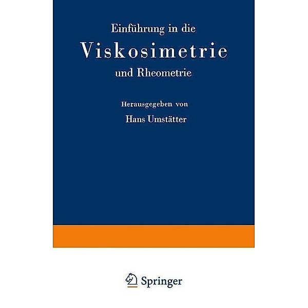 Einführung in die Viskosimetrie und Rheometrie, Raimund Schwaben