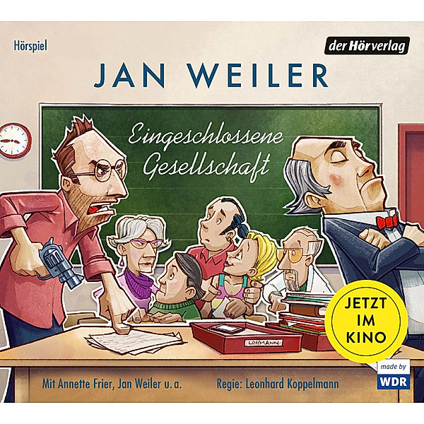 Eingeschlossene Gesellschaft,2 Audio-CDS, Jan Weiler