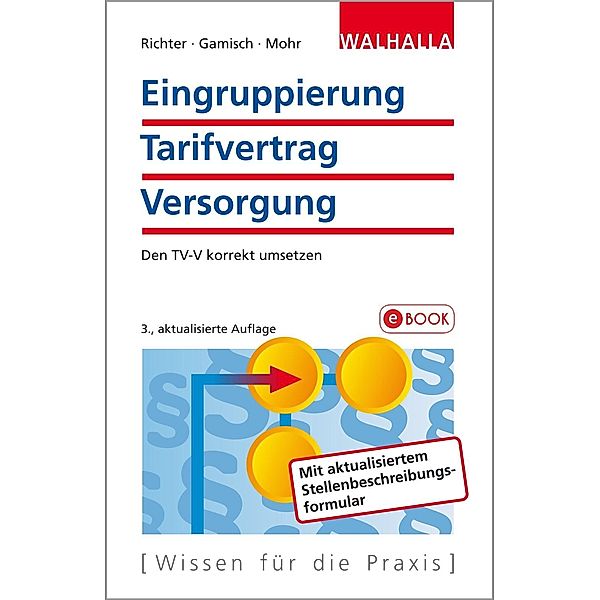 Eingruppierung Tarifvertrag Versorgung, Achim Richter, Annett Gamisch, Thomas Mohr