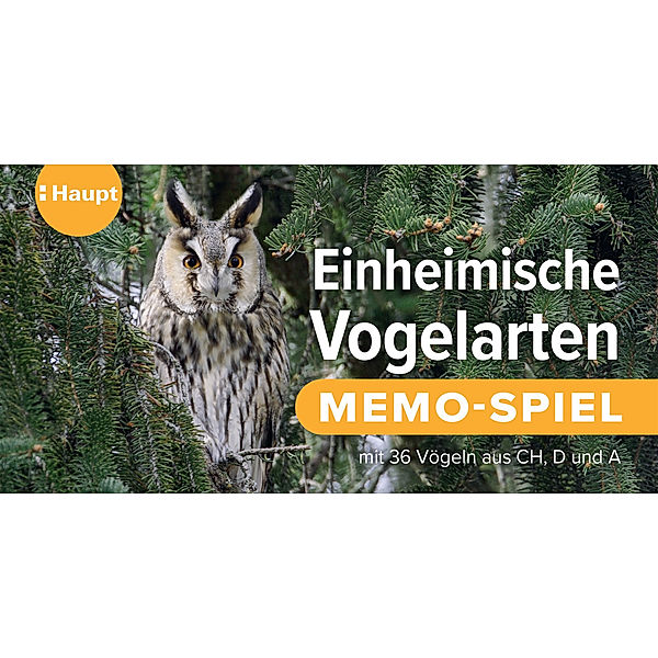 Haupt Einheimische Vogelarten - das Memo-Spiel, Haupt Verlag