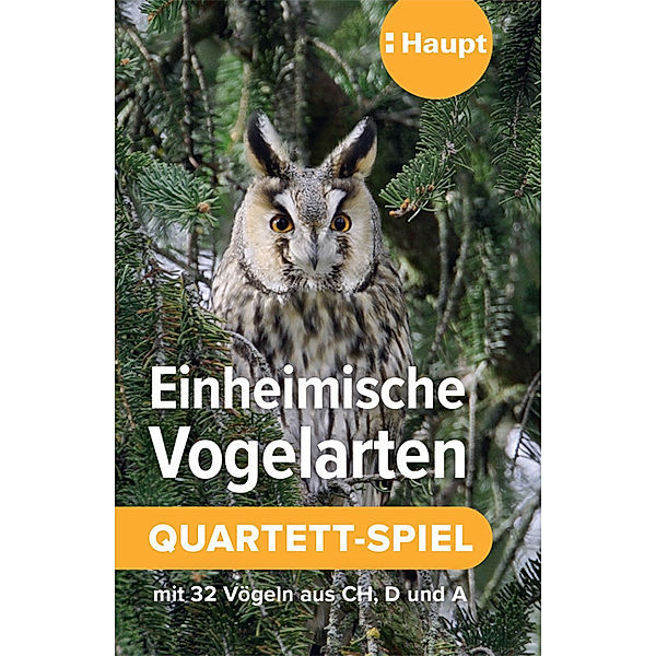 Haupt Einheimische Vogelarten - das Quartett-Spiel, Haupt Verlag