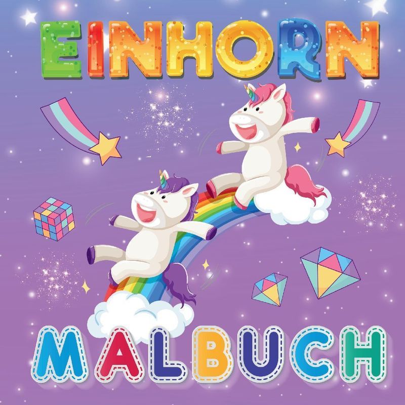 Image of Einhorn Malbuch Mein Zauberhaftes Ausmalbuch - Für Mädchen Ab 4 Jahren. - S&L Inspirations Lounge, Kartoniert (TB)