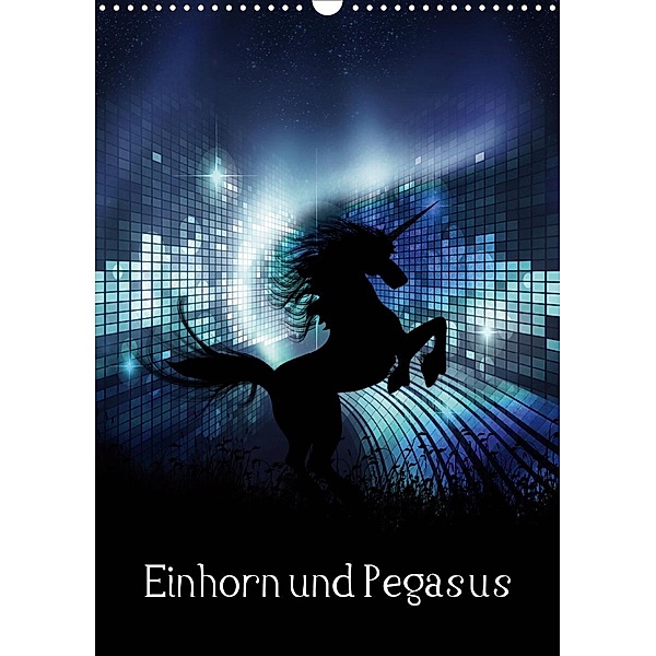Einhorn und Pegasus (Wandkalender 2020 DIN A3 hoch), Simone Gatterwe