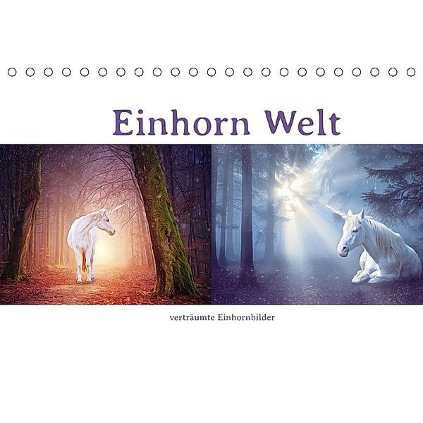 Einhorn Welt - verträumte Einhornbilder (Tischkalender 2020 DIN A5 quer), Liselotte Brunner-Klaus