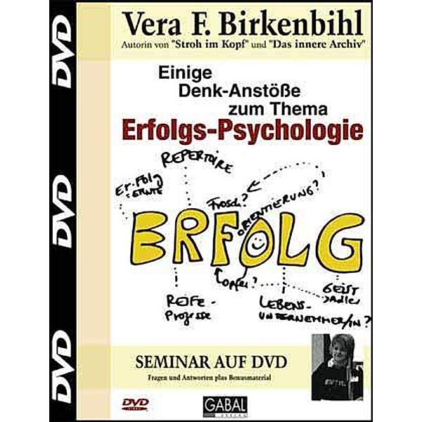 Einige Denkanstösse zum Thema Erfolgs-Psychologie, DVD, Vera F. Birkenbihl