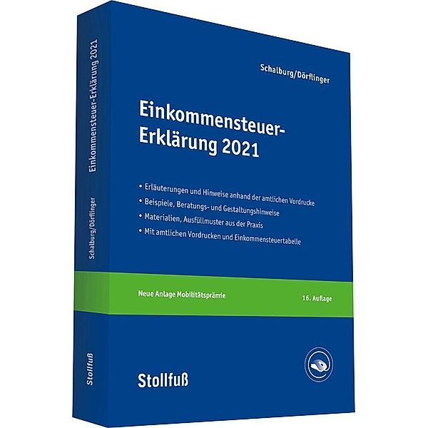 Einkommensteuer-Erklärung 2021, Martin Schalburg, Nina Dörflinger