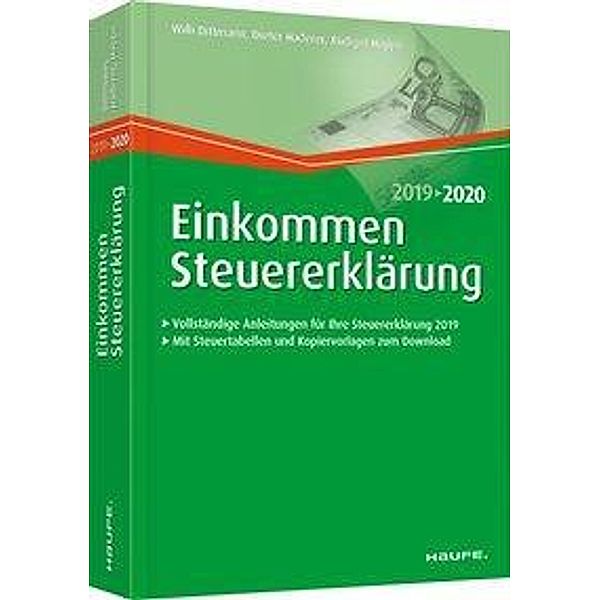 Einkommensteuererklärung 2019/2020, Willi Dittmann, Dieter Haderer, Rüdiger Happe