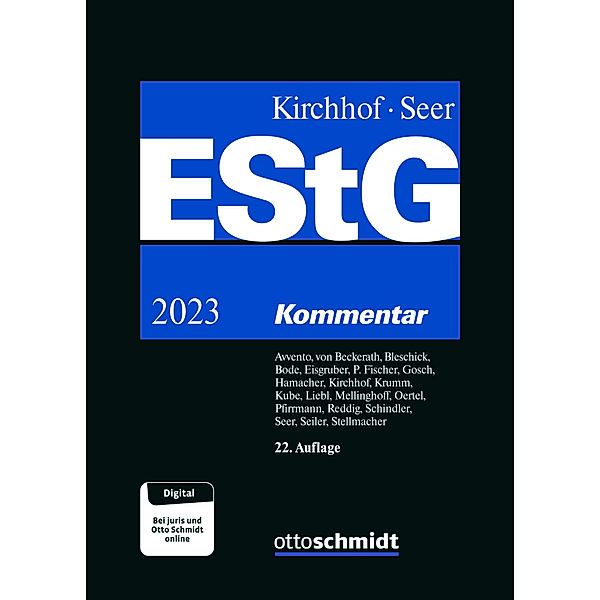 Einkommensteuergesetz (EStG), Kirchhof/Seer