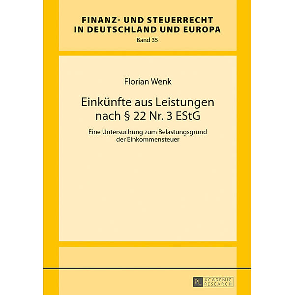 Einkünfte aus Leistungen nach 22 Nr. 3 EStG, Florian Wenk