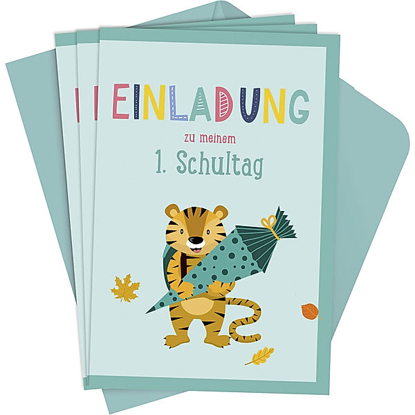 Einladung zu meinem 1. Schultag - Einladungskarten, Pattloch Verlag