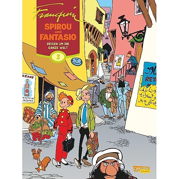 Einmal um die Welt / Spirou & Fantasio Gesamtausgabe Bd.3, André Franquin