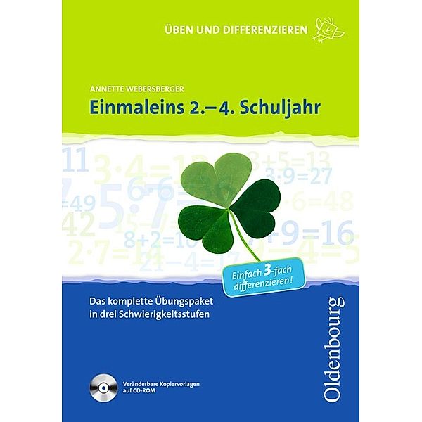 Einmaleins 2.-4. Schuljahr, mit CD-ROM, Annette Webersberger