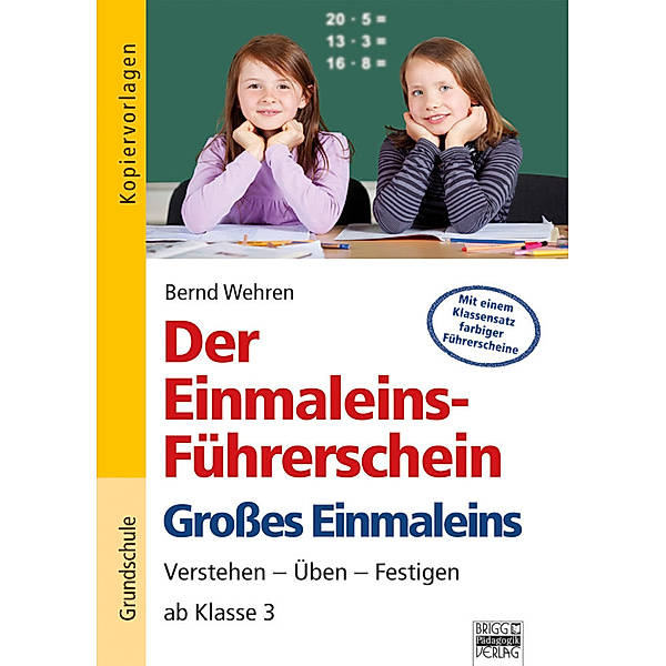 Einmaleins-Führerschein (Großes Einmaleins), Klassensatz farbiger Führerscheine, Bernd Wehren