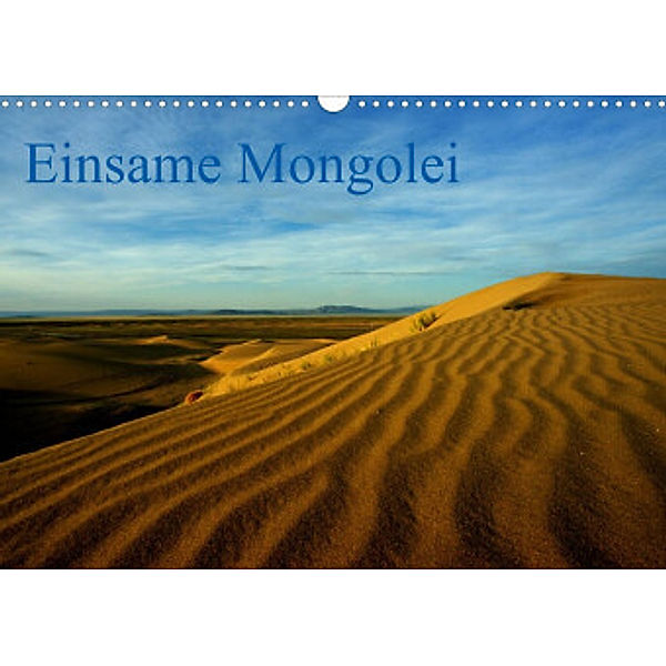 Einsame MongoleiCH-Version  (Wandkalender 2022 DIN A3 quer), Thomas Wechsler