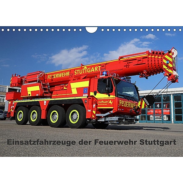 Einsatzfahrzeuge der Feuerwehr Stuttgart (Wandkalender 2023 DIN A4 quer), Matthias Hansen