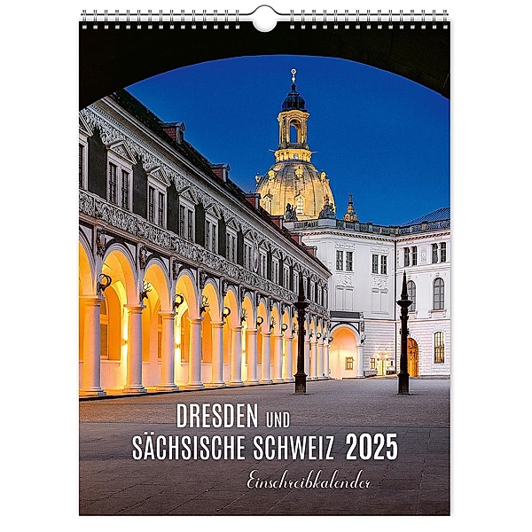 Einschreibkalender Dresden und Sächsische Schweiz 2025, K4 Verlag, Peter Schubert