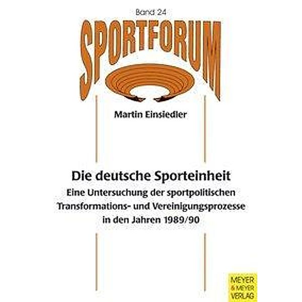 Einsiedler, M: Die deutsche Sporteinheit, Martin Einsiedler