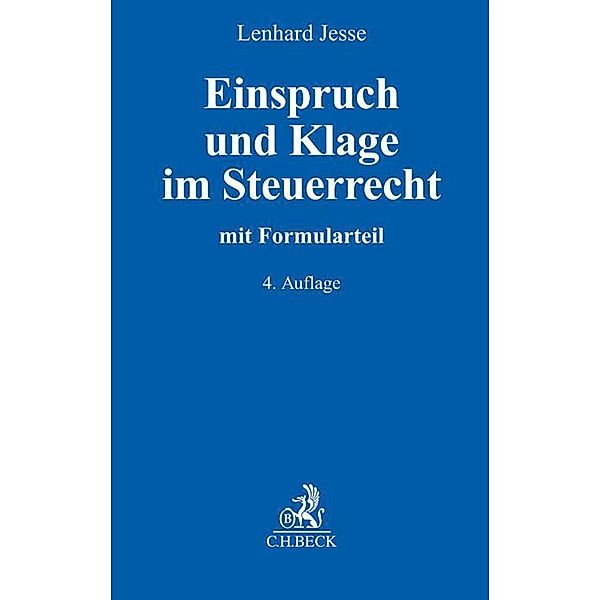 Einspruch und Klage im Steuerrecht, Lenhard Jesse