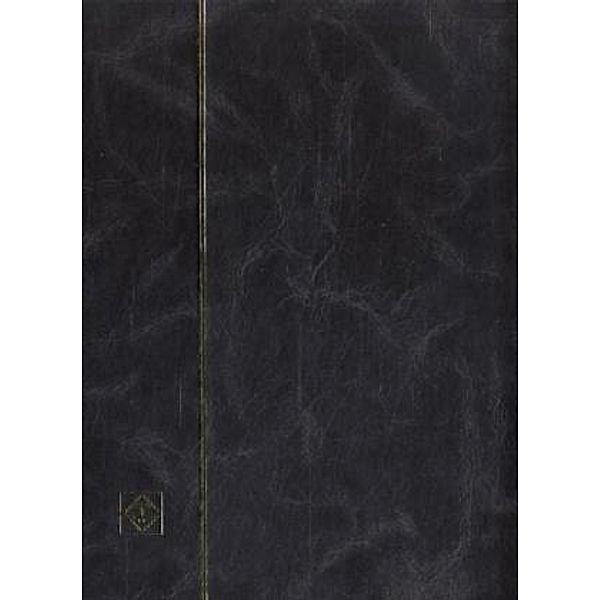 Einsteckbuch DIN A4, 16 schwarze Seiten, schwarz