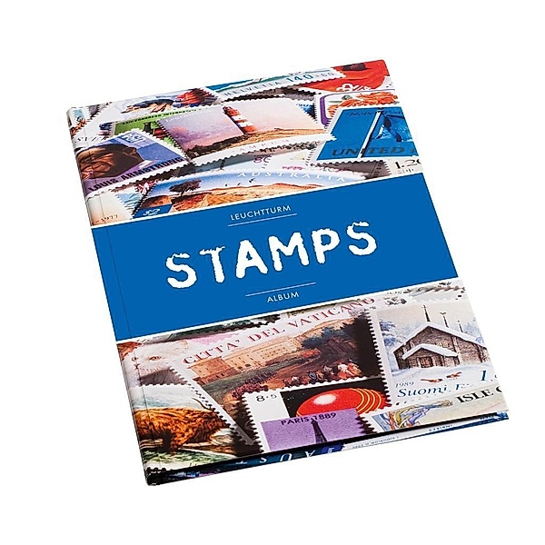 Einsteckbuch STAMPS A 5 S 16, blau