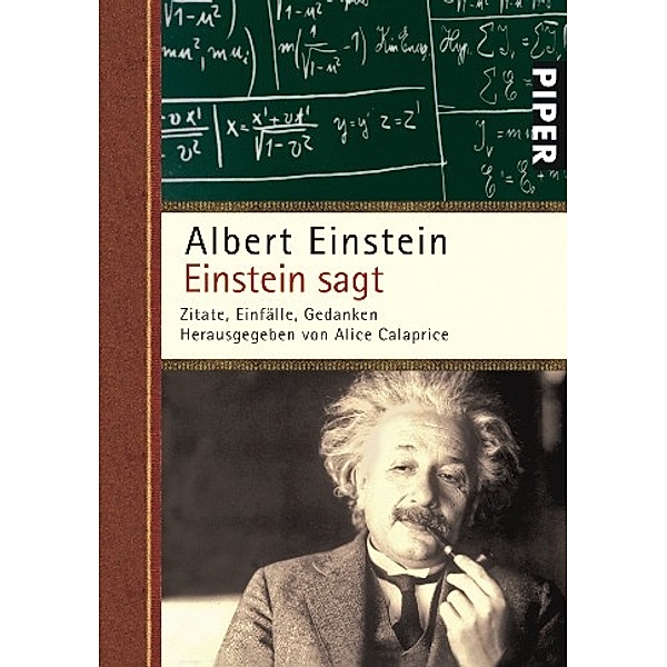 Einstein sagt, Albert Einstein