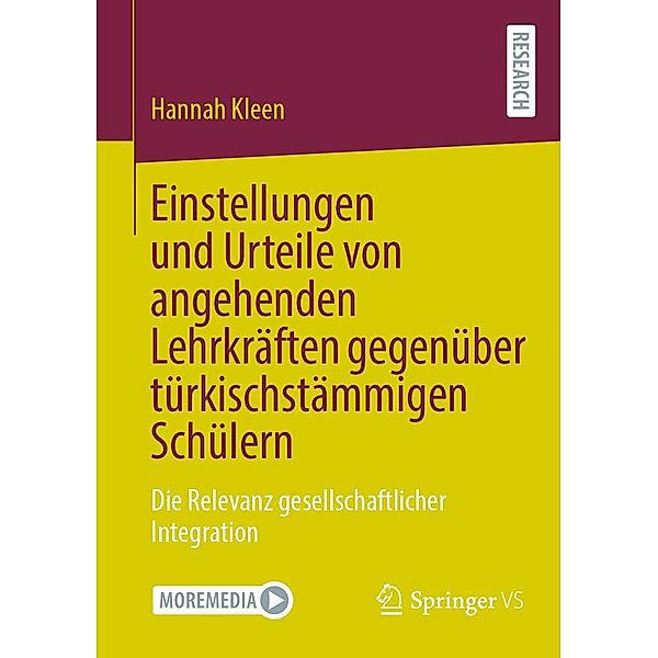 Einstellungen und Urteile von angehenden Lehrkräften gegenüber türkischstämmigen Schülern, Hannah Kleen