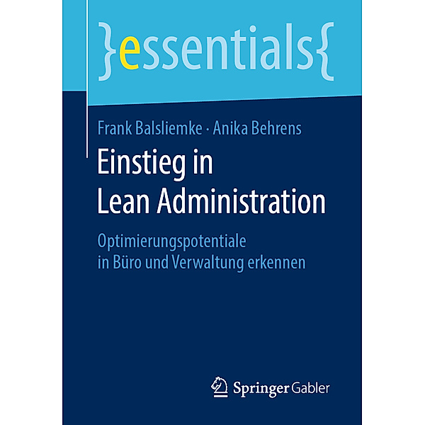 Einstieg in Lean Administration, Frank Balsliemke, Anika Behrens